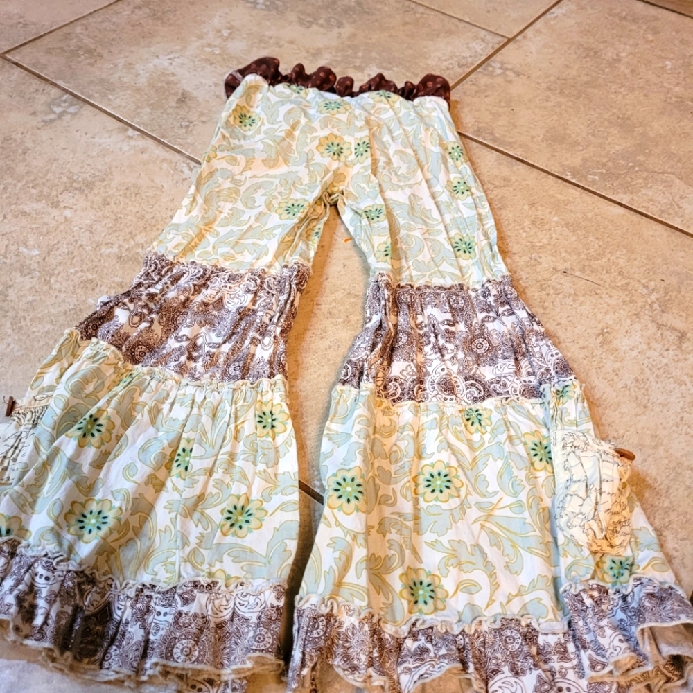 Girls mustard pie bell bottoms
